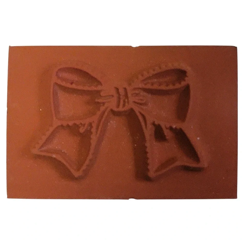 VTG Bow Rubber Stamp Set 5‎ Pc Foam Crafts Scrapbooking Card Making Bundle Lot